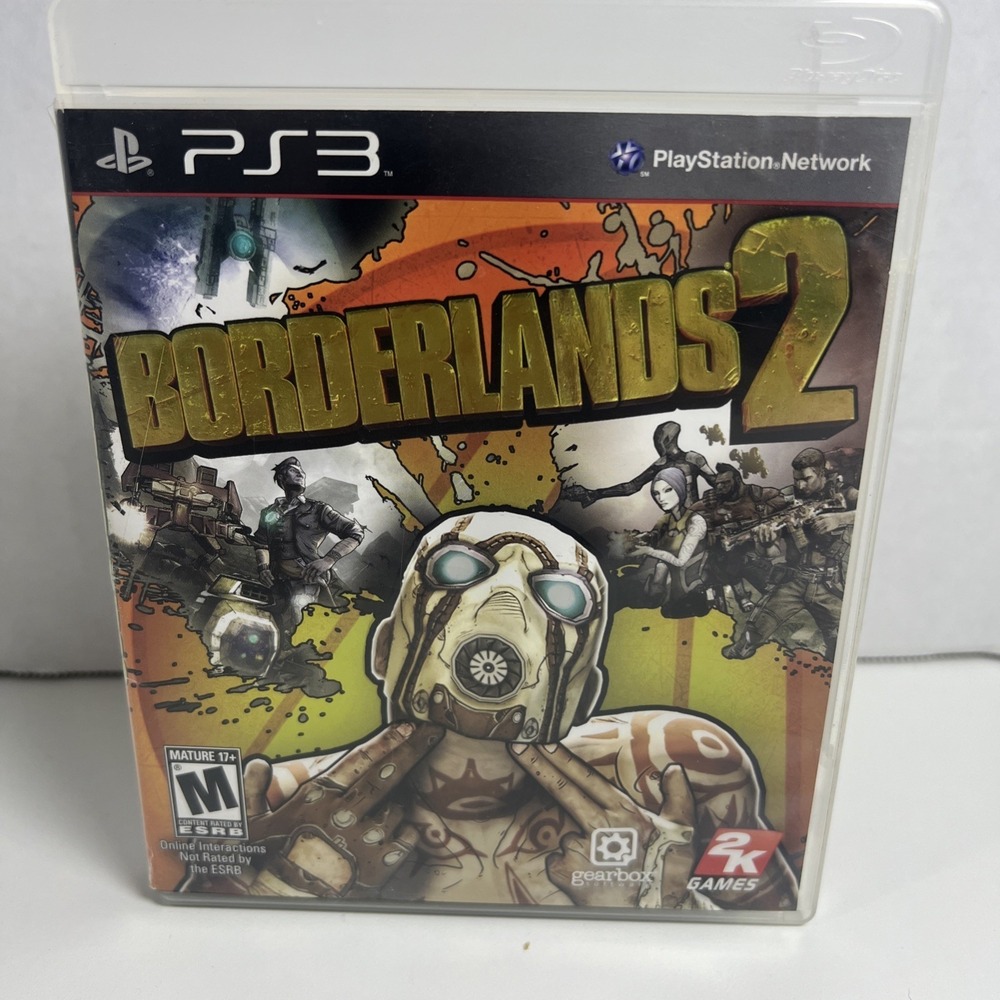 Borderlands 2 Sony PlayStation 3 PS3 Game 2K Games Gearbox 0710425471025
